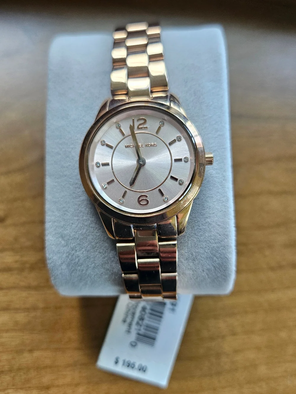 Michael Kors Women's Rose Gold Stainless Steel Bracelet Watch